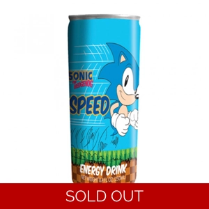 Sonic the Hedgehog Speed Energy Drink - 355ml Can